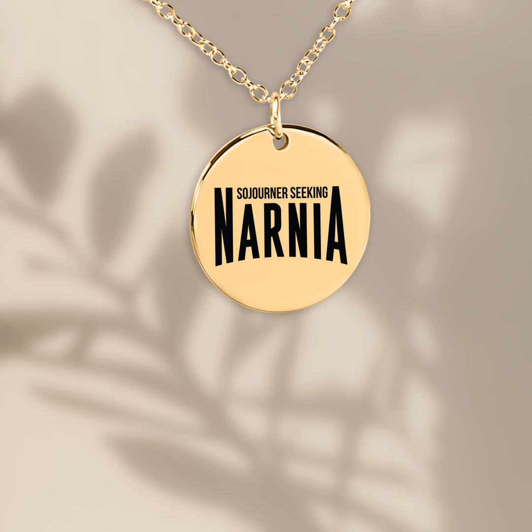 Christian Necklace Sojourner Seeking Narnia Pendant Pendant Necklaces