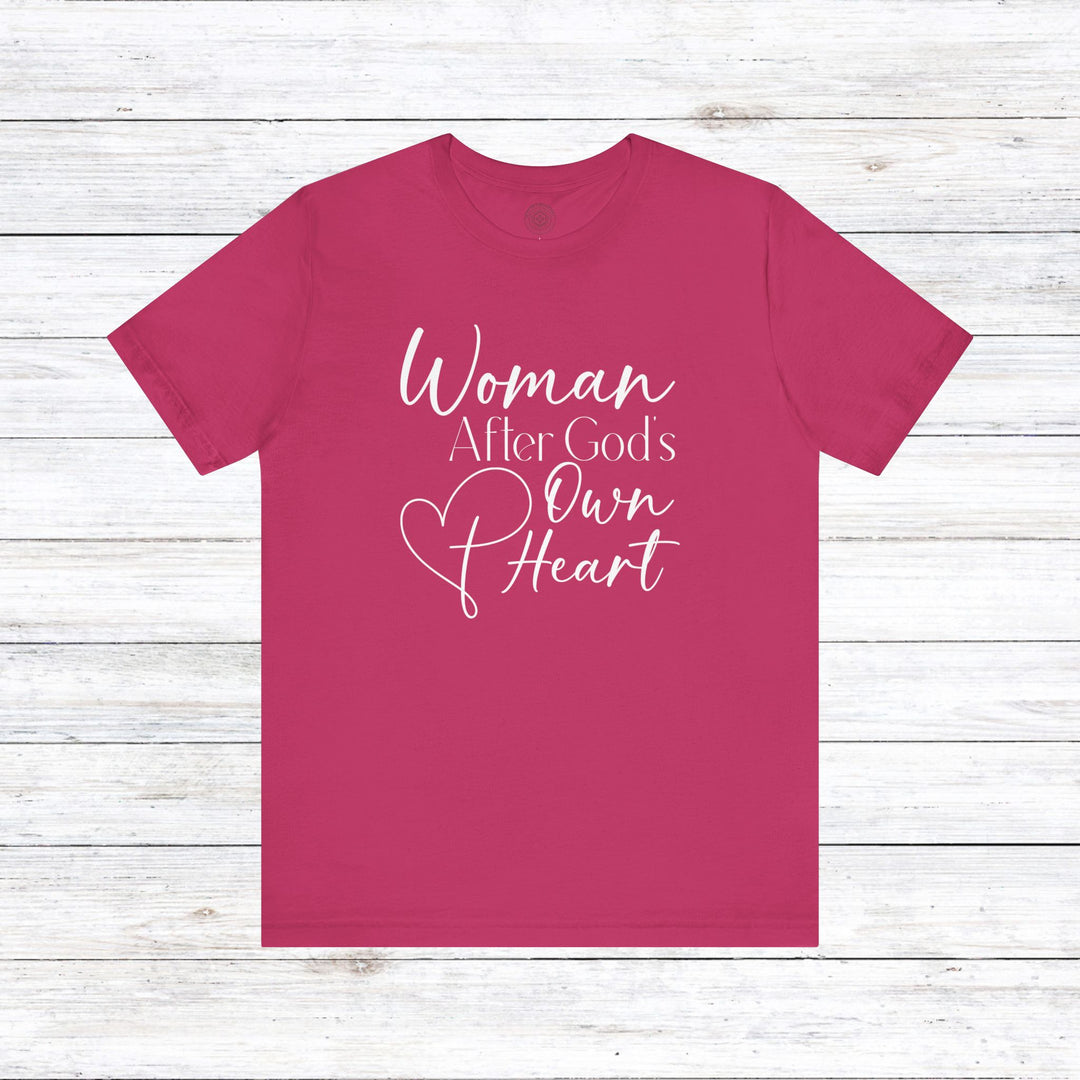 Woman After God's Own Heart Unisex T-Shirt T-Shirt Berry S 