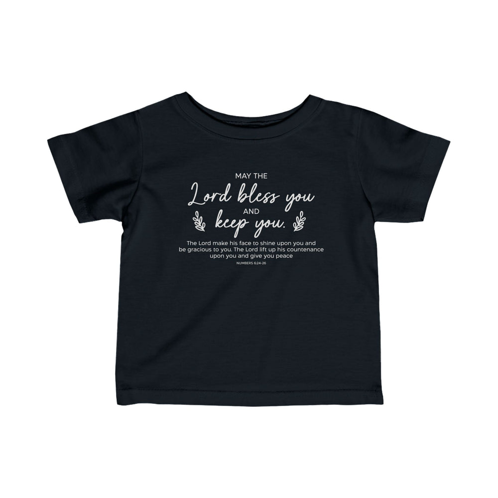 Bless And Keep You Baby  Tee Kids clothes Black 6M 