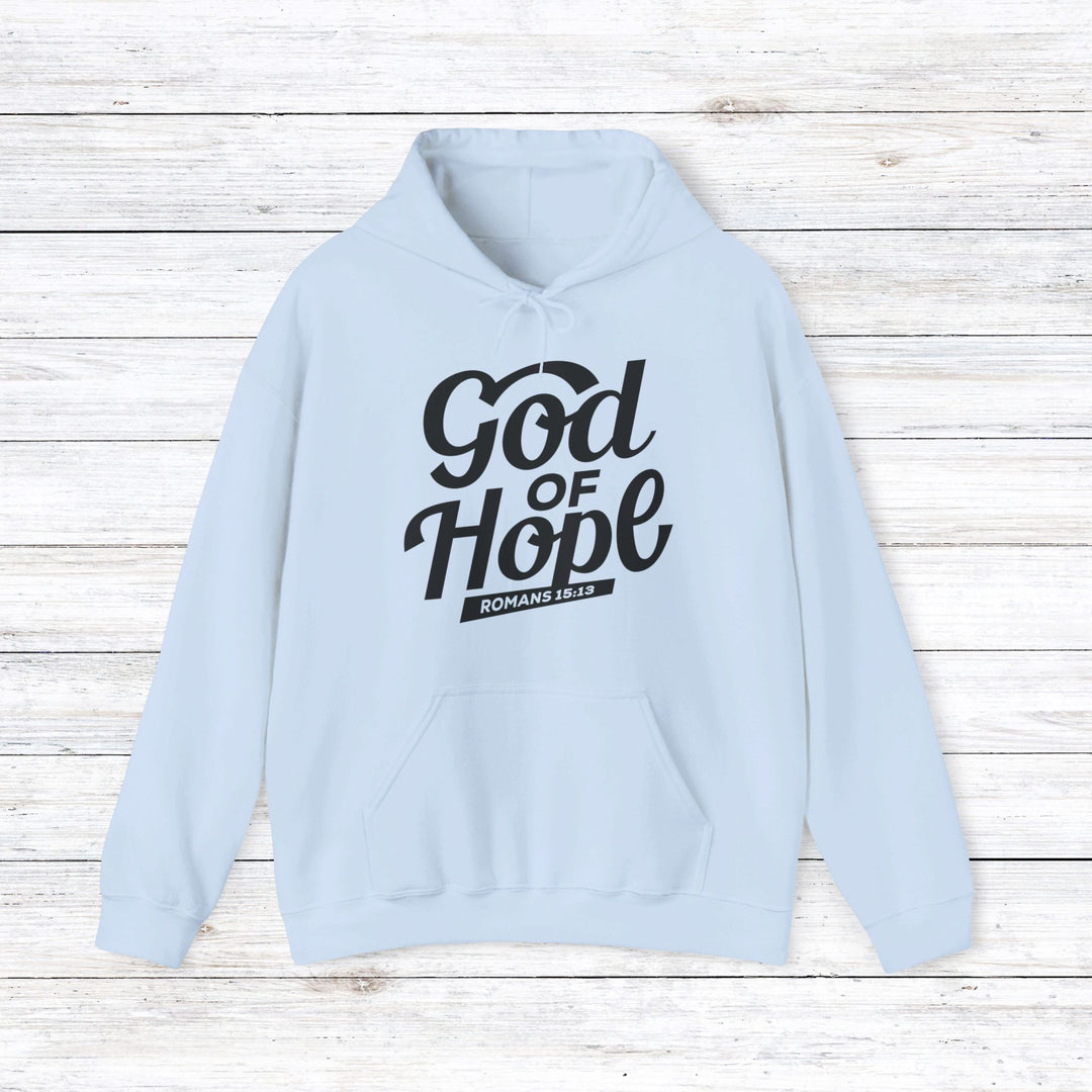 God of Hope Hoodie Hoodie Light Blue S 