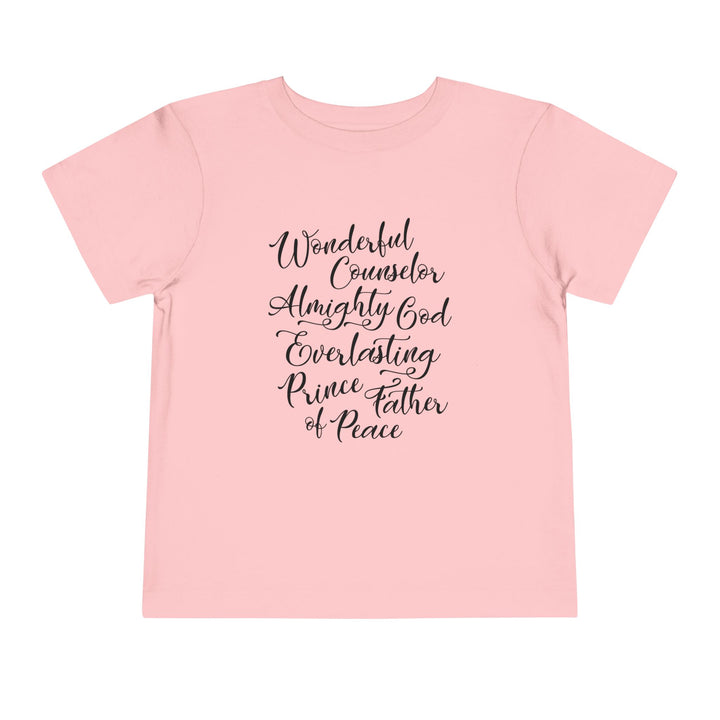 Wonderful Counselor Toddler Tee Kids clothes Pink 2T 