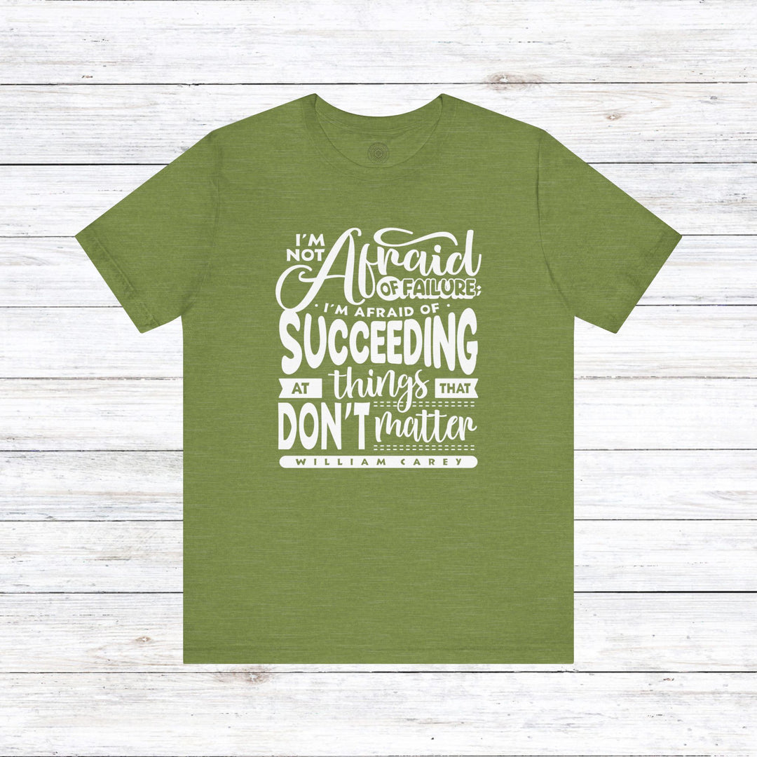 Things That Don't Matter Unisex T-Shirt T-Shirt Heather Green S 