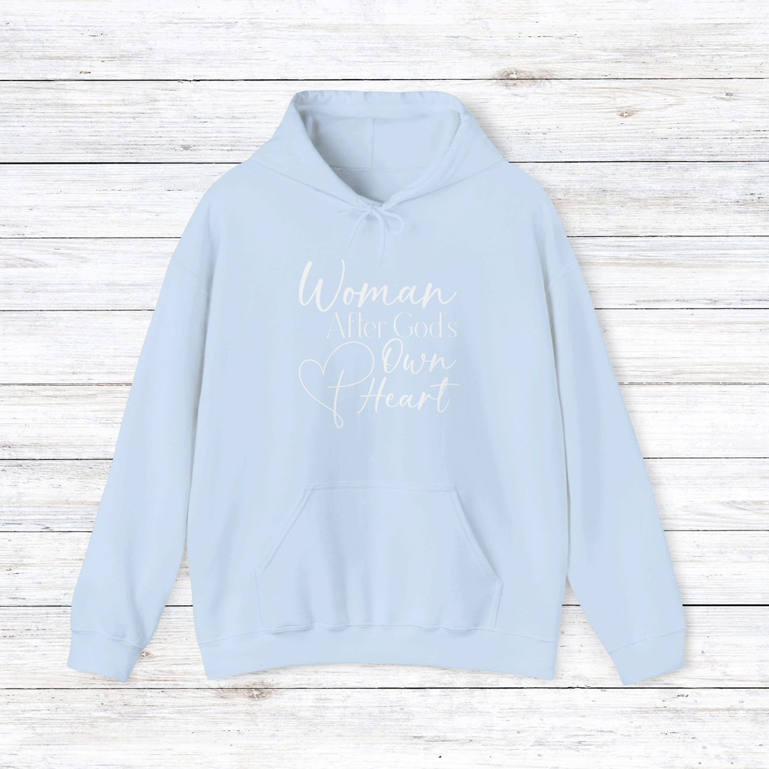 Woman After God's Heart Hoodie Hoodie Light Blue S 