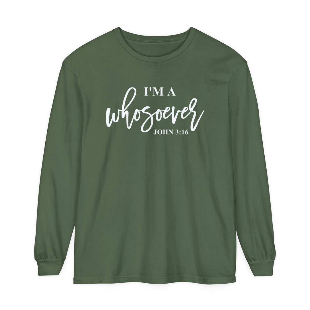 I'm A Whosoever Long Sleeve Shirt Long-sleeve Hemp S 