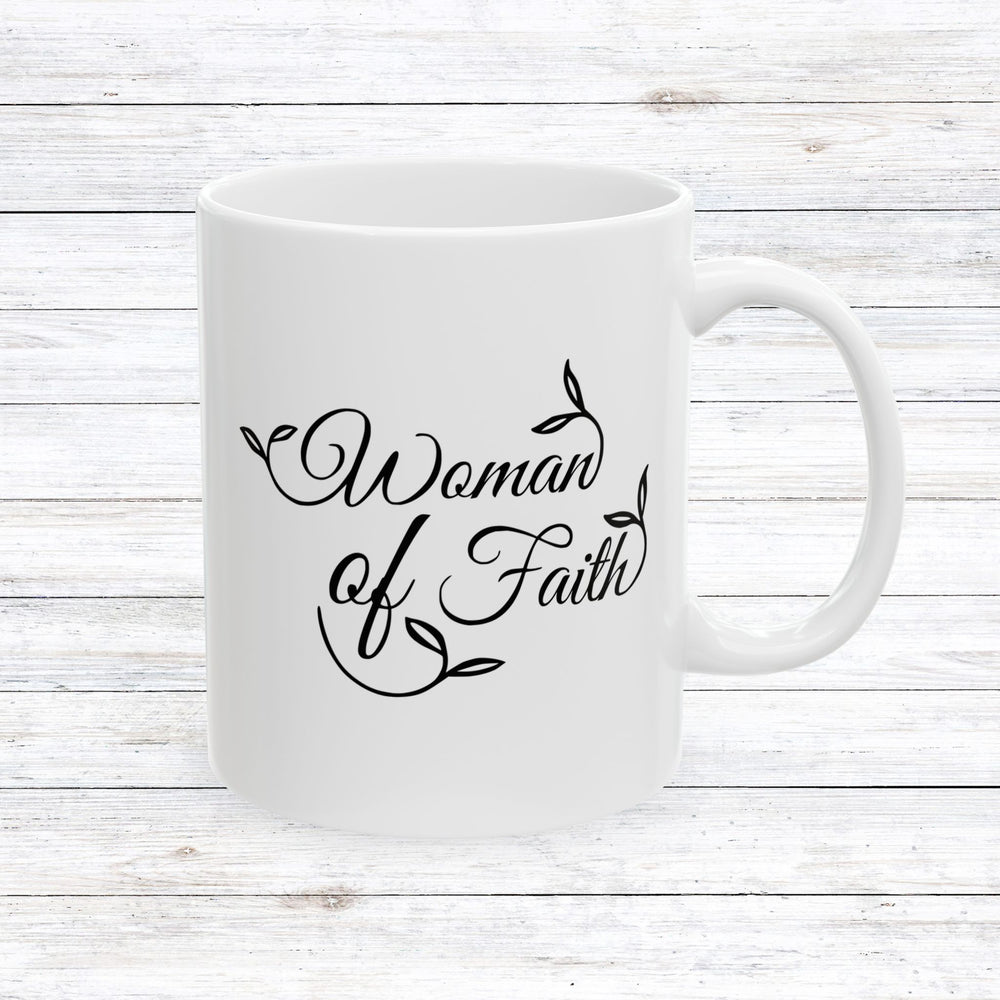 Christian Coffee Mug Woman of Faith Ceramic Mug 11oz  