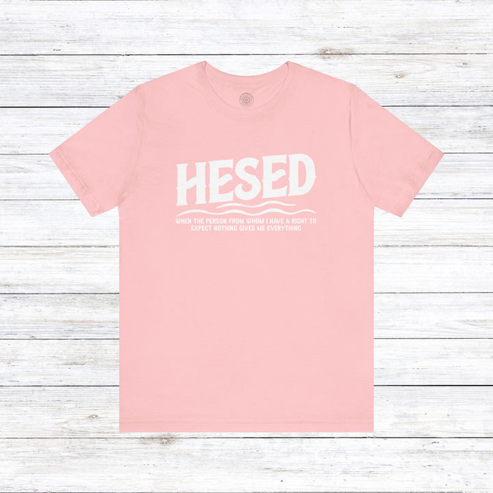 Hesed Everything Unisex T-Shirt T-Shirt Pink S 