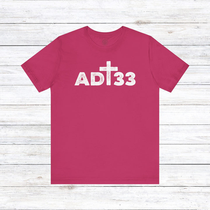 AD 33 Unisex T-Shirt T-Shirt Berry S 