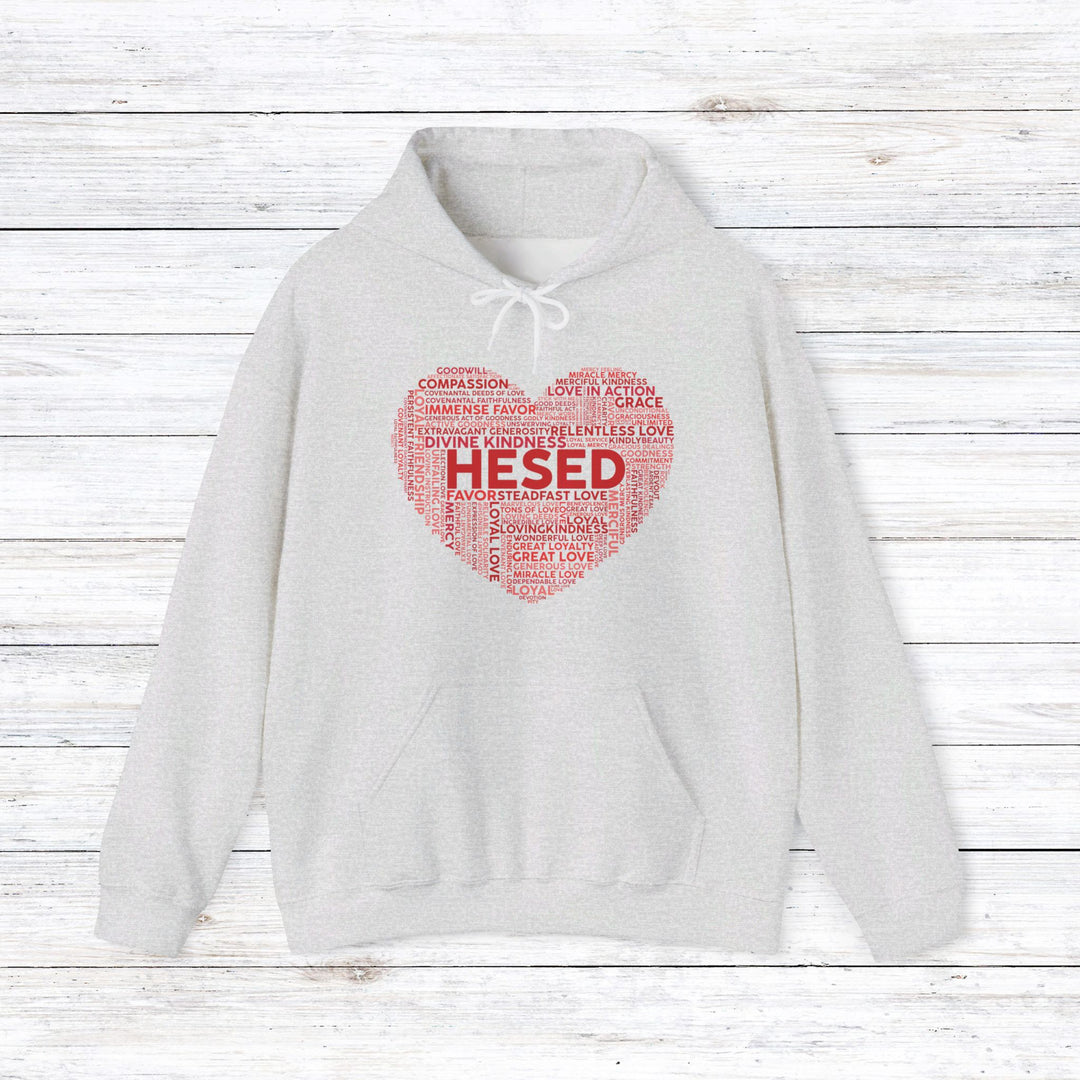 Hesed Heart Cloud Hoodie Hoodie Ash S 