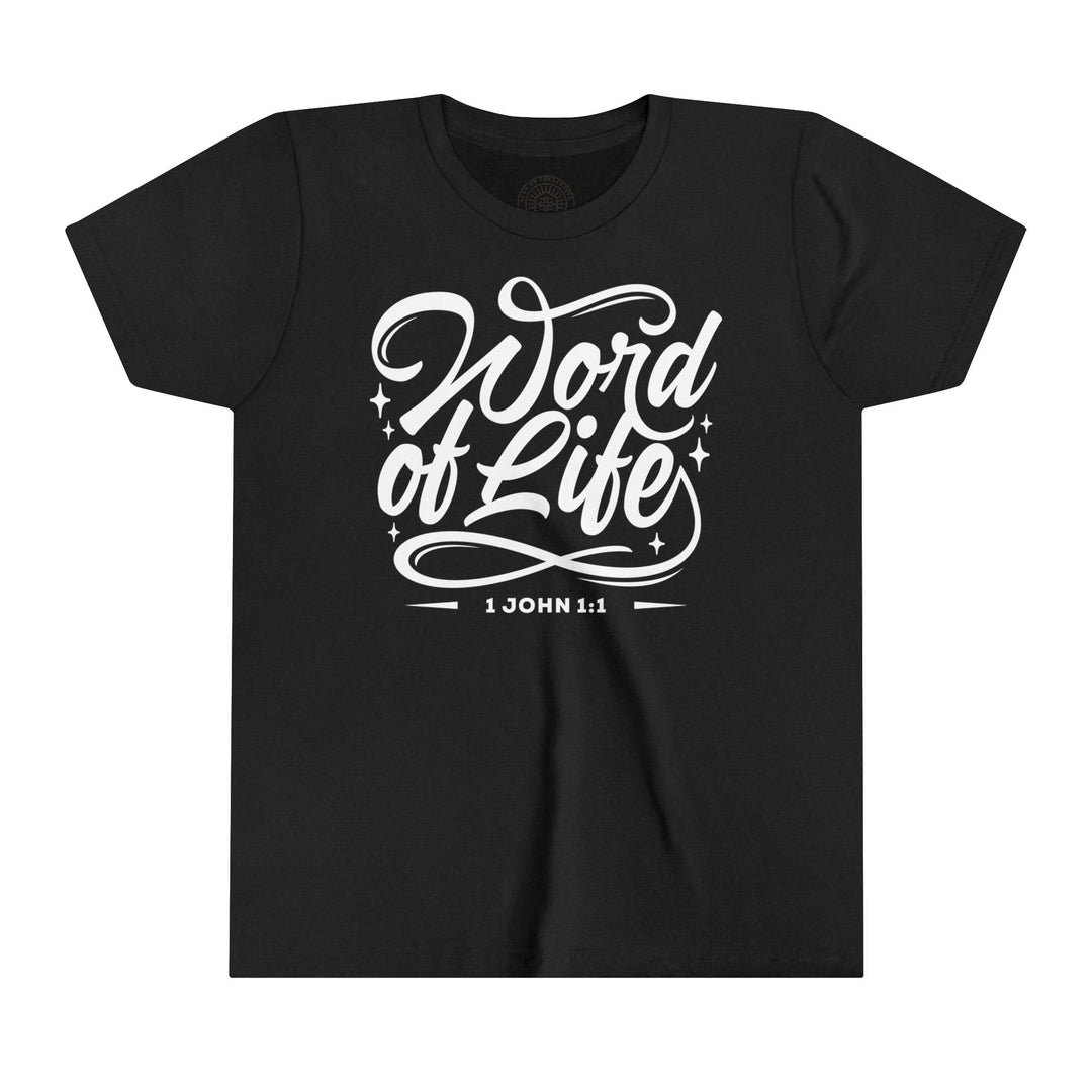 Word of Life Youth T-shirt Kids clothes Black Heather S 