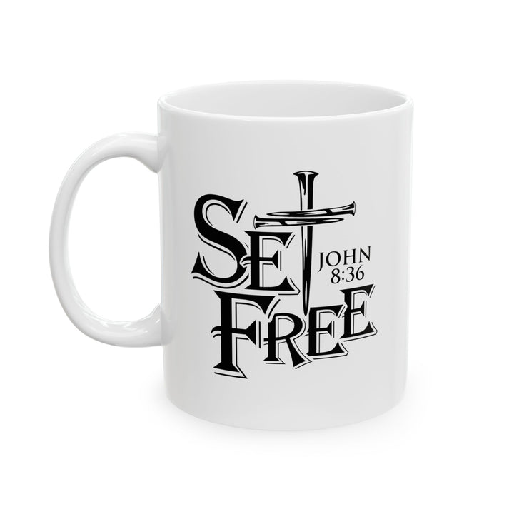 Christian Coffee Mug Set Free Ceramic Mug   