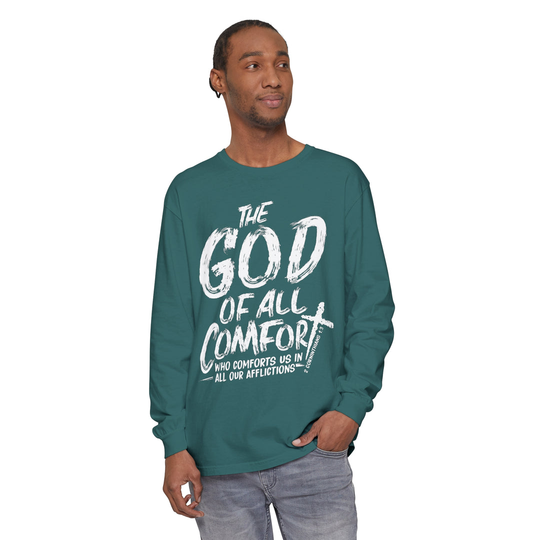 God of All Comfort Long Sleeve Shirt Long-sleeve   