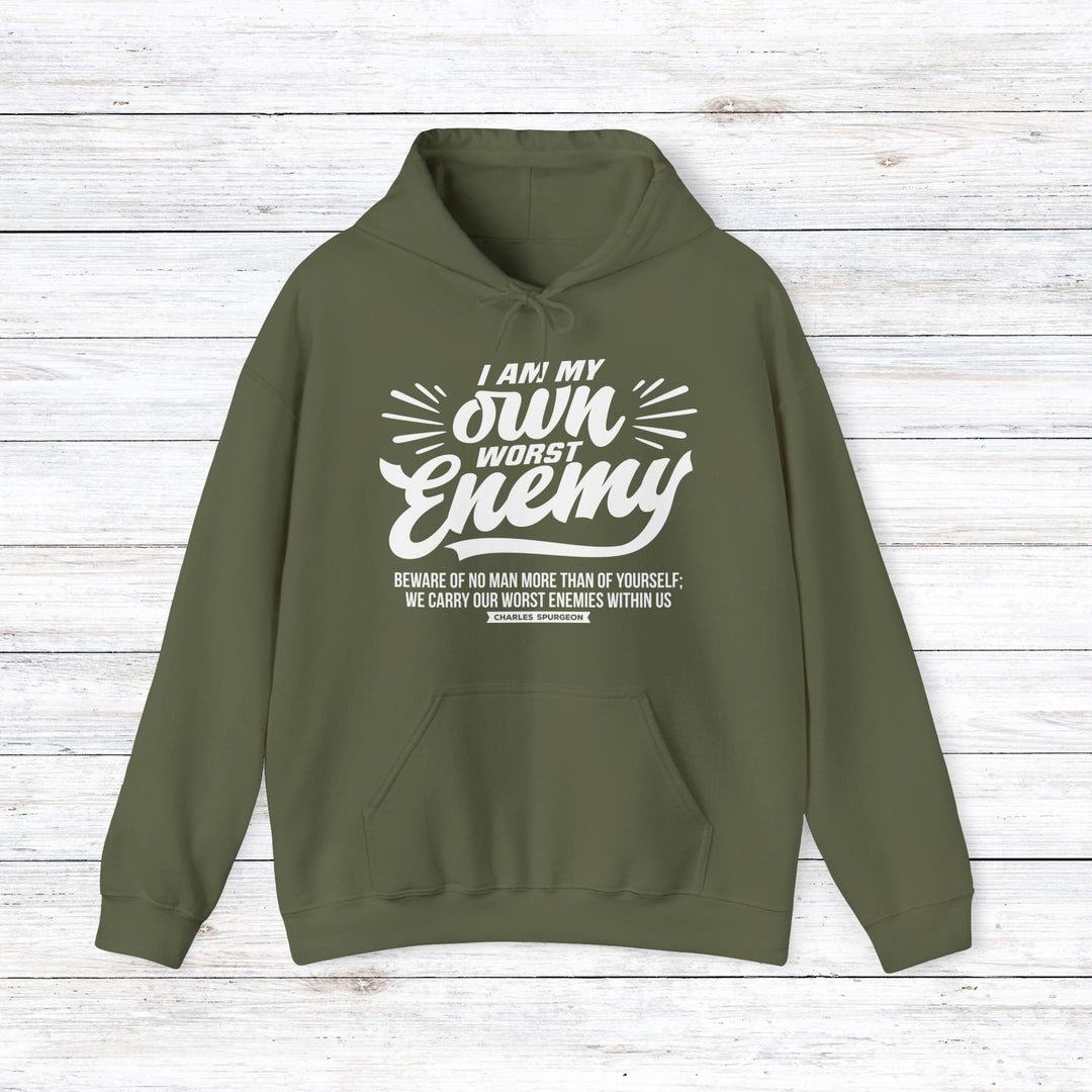 Worst Enemy Hoodie Hoodie Military Green S 