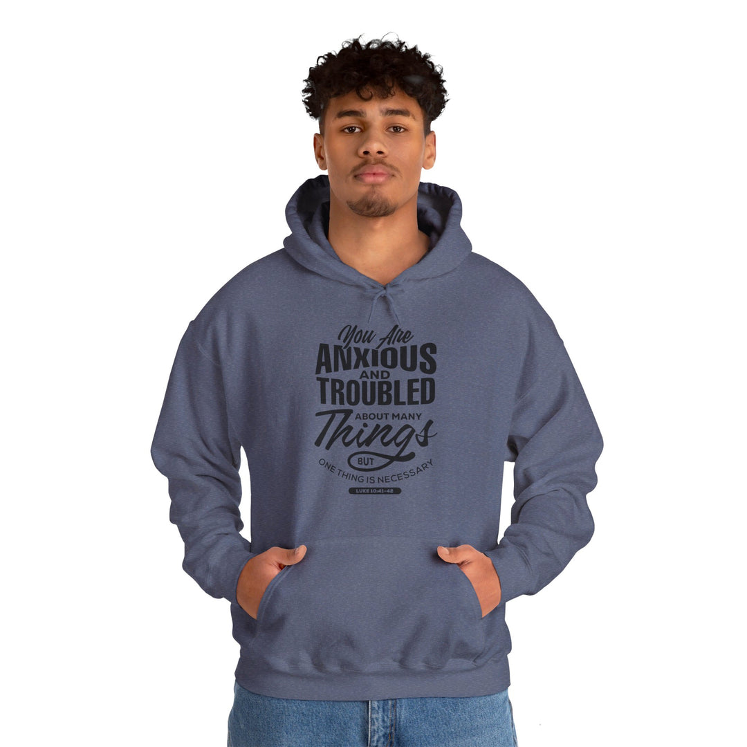 Anxious And Troubled Hoodie Hoodie   