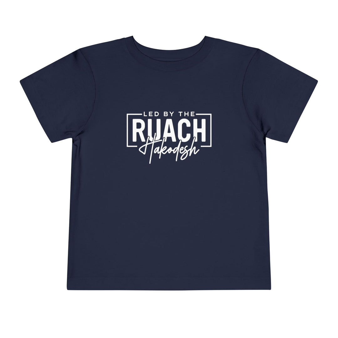 Led By Ruach Hakodesh Toddler Tee Kids clothes Navy 2T 