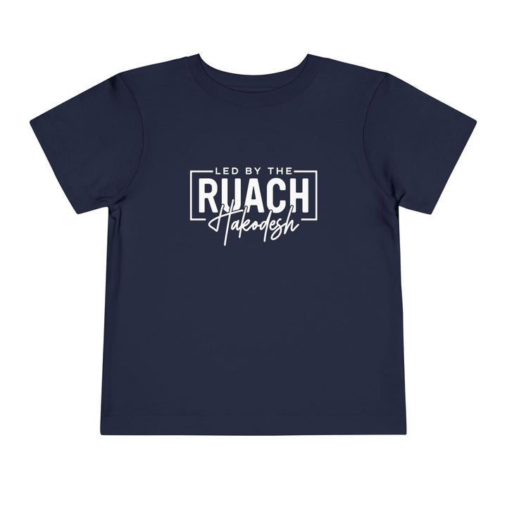 Led By Ruach Hakodesh Toddler Tee Kids clothes Navy 2T 