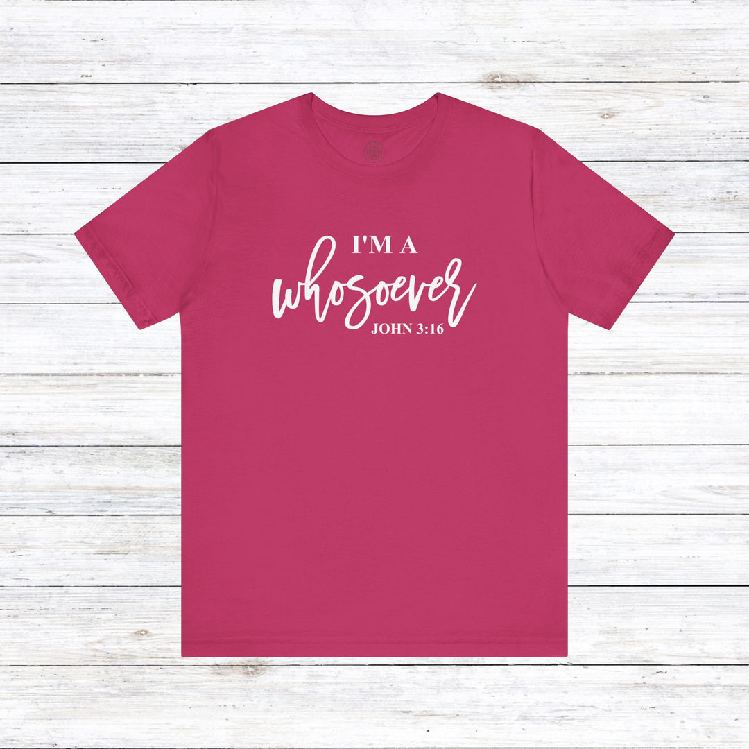 I'm A Whosoever Unisex T-Shirt T-Shirt Berry S 