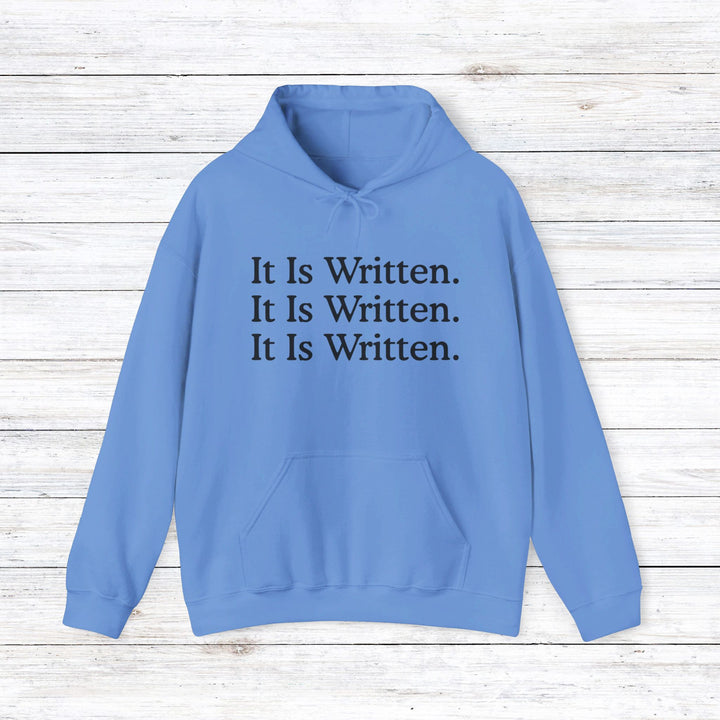 It Is Written Hoodie Hoodie Carolina Blue S 