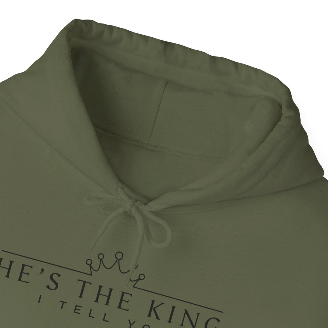 He's The King Hoodie Hoodie   