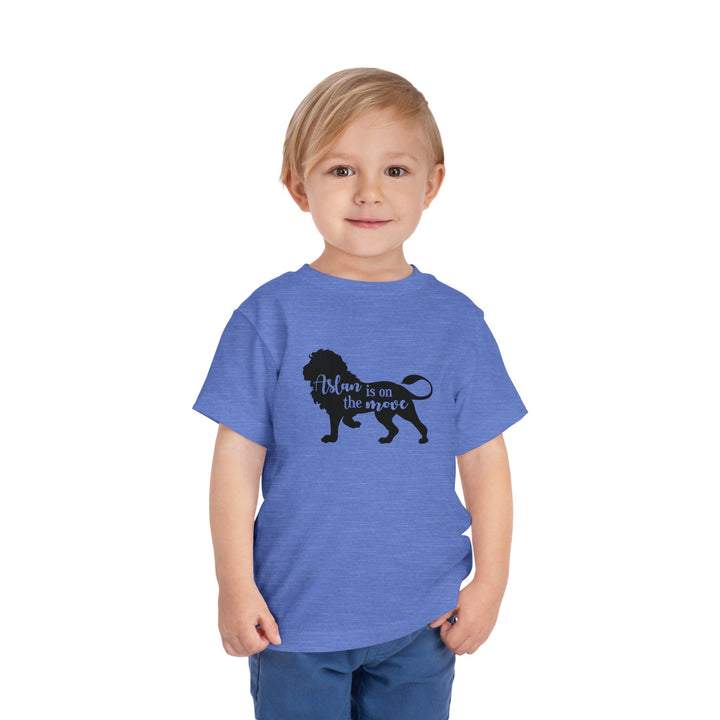 Aslan Is On The Move Toddler Tee Kids clothes   