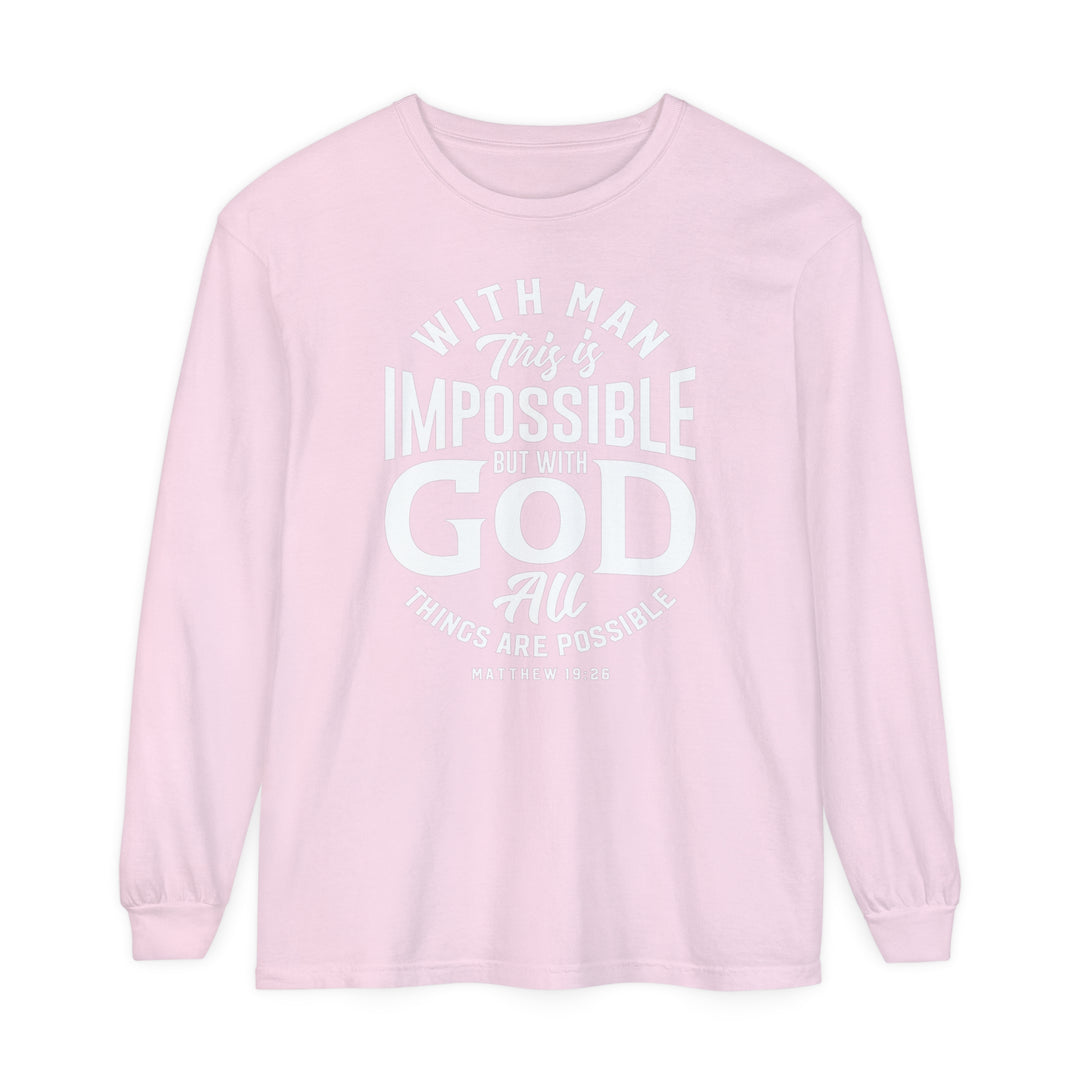 All Things Possible Long Sleeve Shirt Long-sleeve Blossom S 