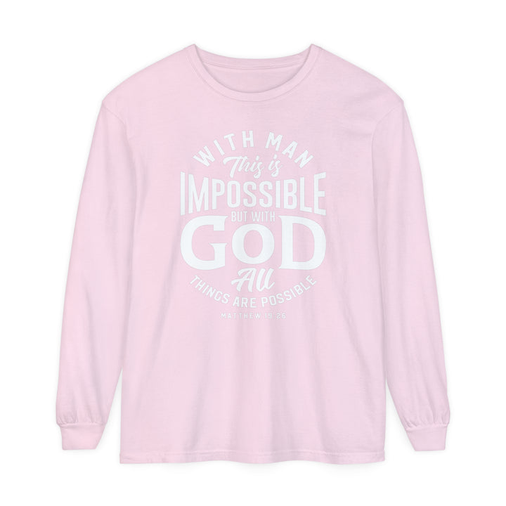 All Things Possible Long Sleeve Shirt Long-sleeve Blossom S 