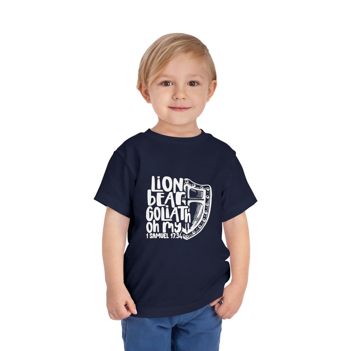 Lion Bear Goliath Oh My Toddler Tee Kids clothes   