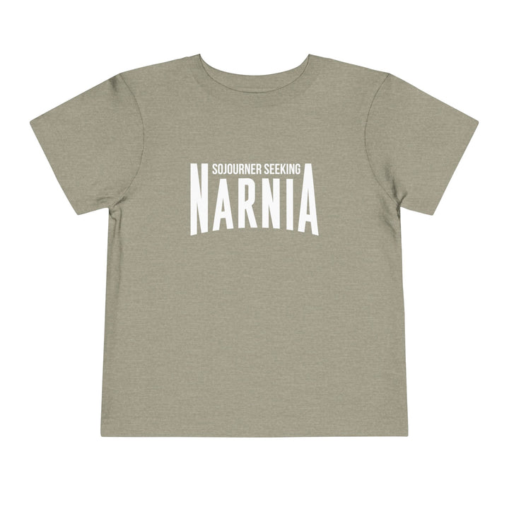 Sojourner Seeking Narnia Toddler Tee Kids clothes Heather Stone 2T 