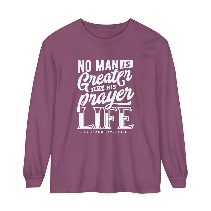 Prayer Life Long Sleeve Shirt Long-sleeve Berry S 