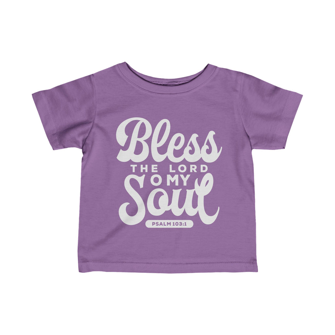 Bless The Lord Baby Tee Kids clothes Lavender 6M 