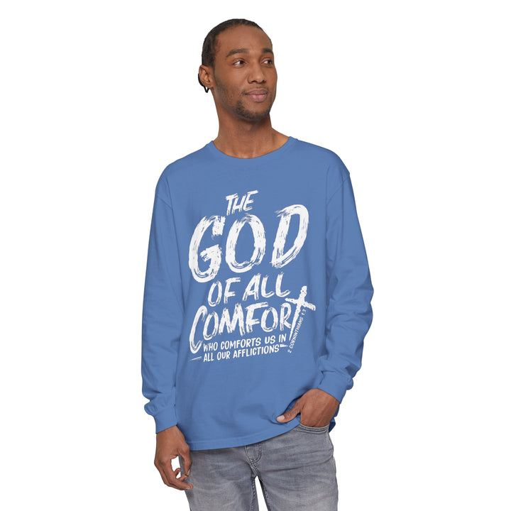 God of All Comfort Long Sleeve Shirt Long-sleeve   