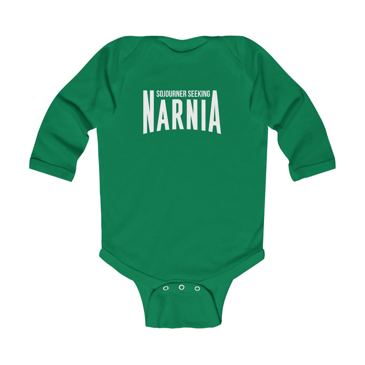 Sojourner Seeking Narnia Infant Long Sleeve Bodysuit Kids clothes Kelly NB (0-3M) 