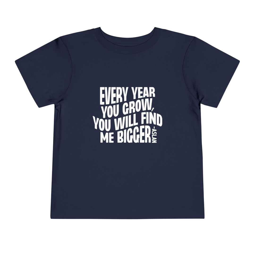 Every Year You Grow Toddler Tee Kids clothes Navy 2T 