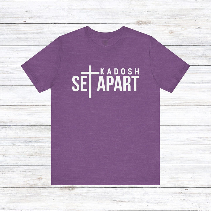 Set Apart Unisex T-Shirt T-Shirt Heather Team Purple S 