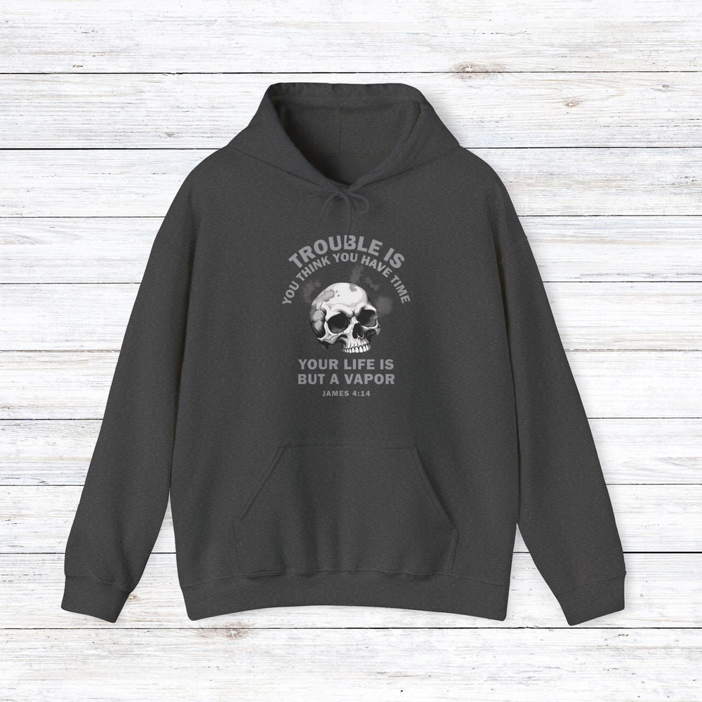 Life Is Vapor Hoodie Hoodie Dark Heather S 