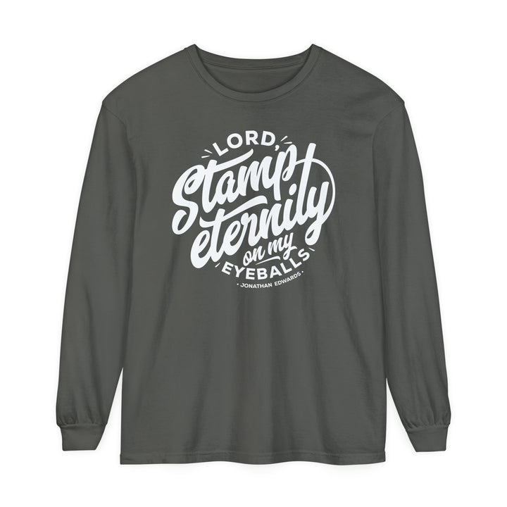 Stamp Eternity Long Sleeve Shirt Long-sleeve Pepper S 