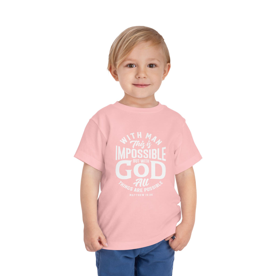 All Things Possible Toddler Tee Kids clothes   