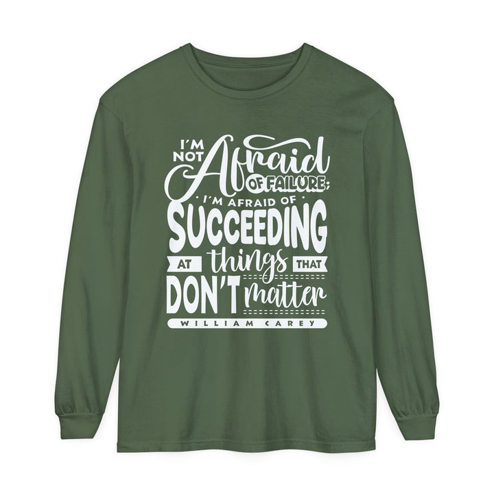 Things That Don't Matter Long Sleeve Shirt Long-sleeve Hemp S 