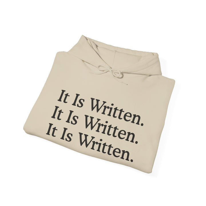 It Is Written Hoodie Hoodie   