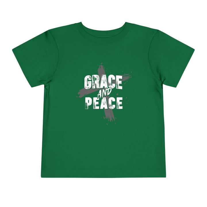 Grace and Peace Cross Toddler Tee Kids clothes Kelly 2T 