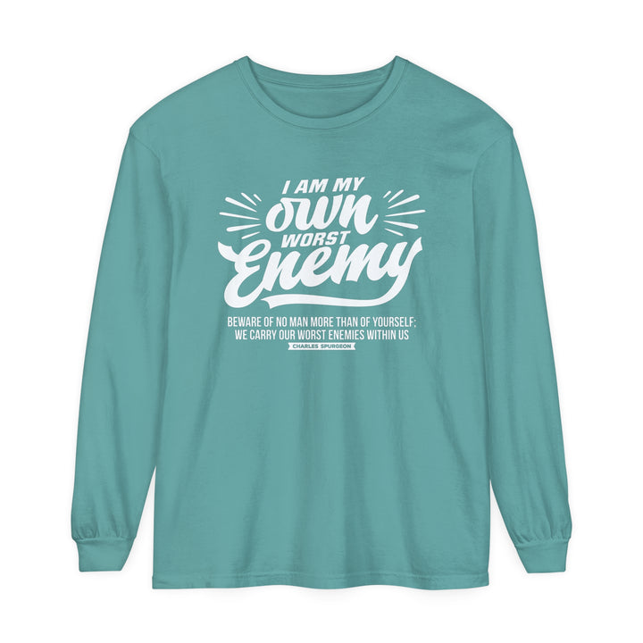 Worst Enemy Long Sleeve Shirt Long-sleeve Seafoam S 