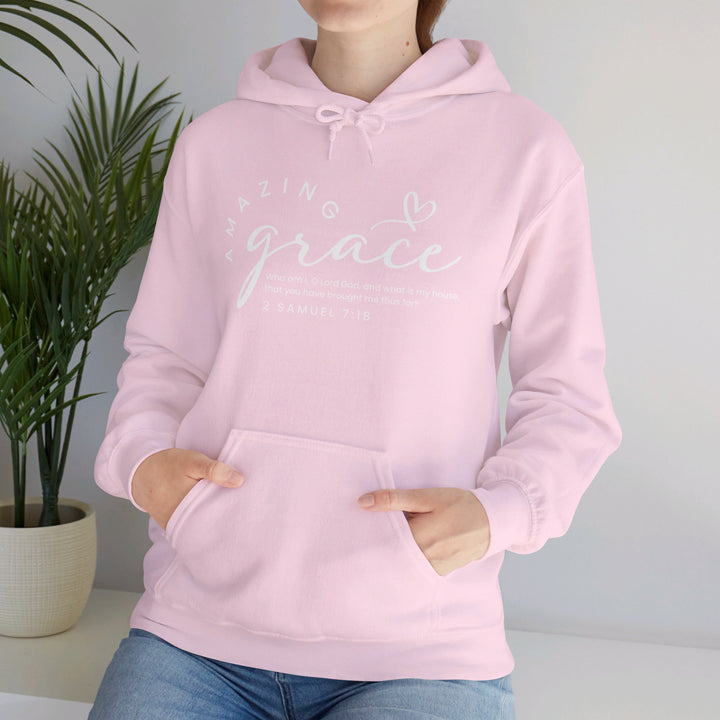 Amazing Grace Heart Hoodie Hoodie   