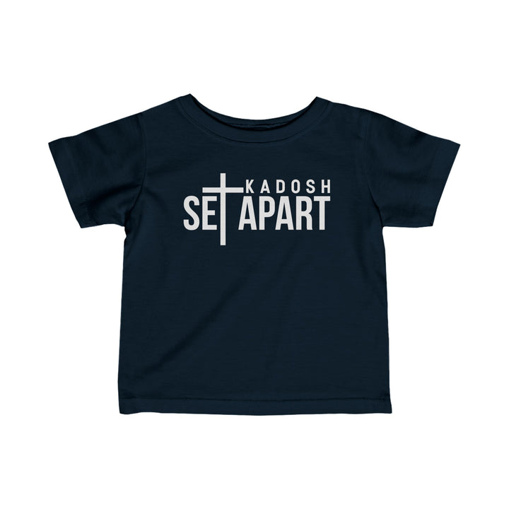 Set Apart Kadosh Baby Tee Kids clothes Navy 6M 