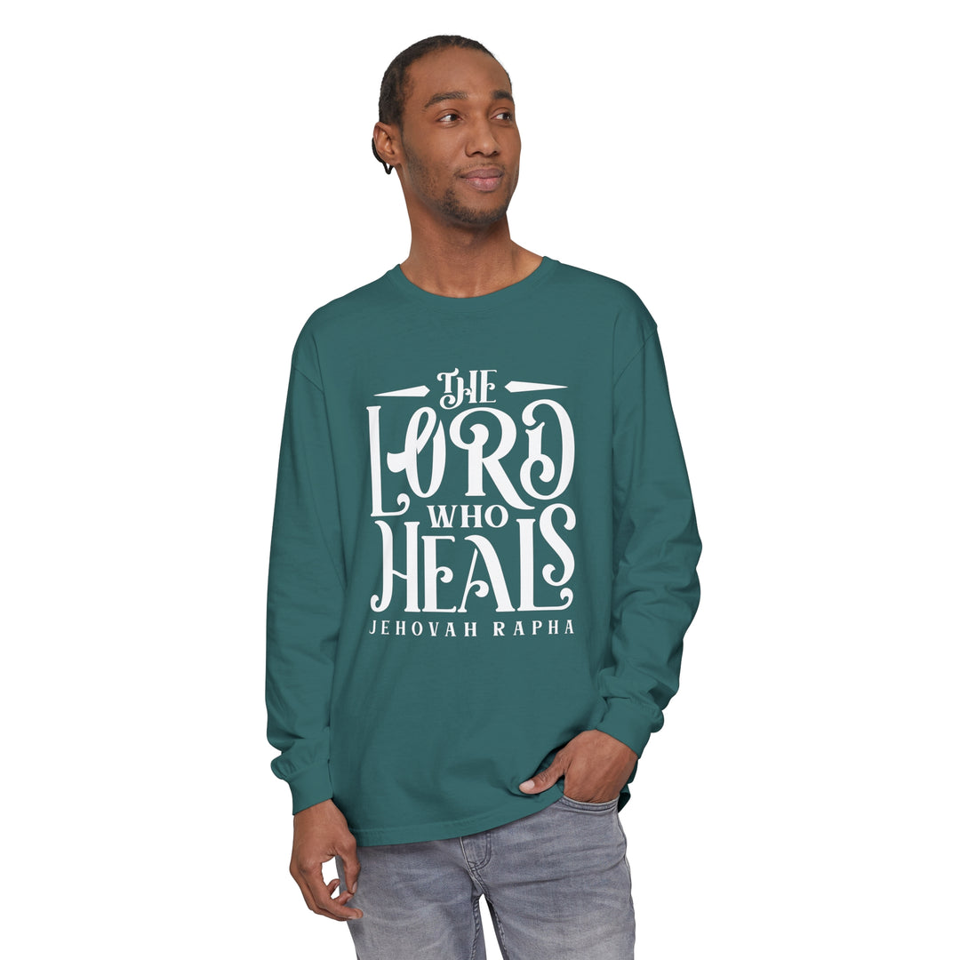 The Lord Who Heals Long Sleeve Shirt Long-sleeve   