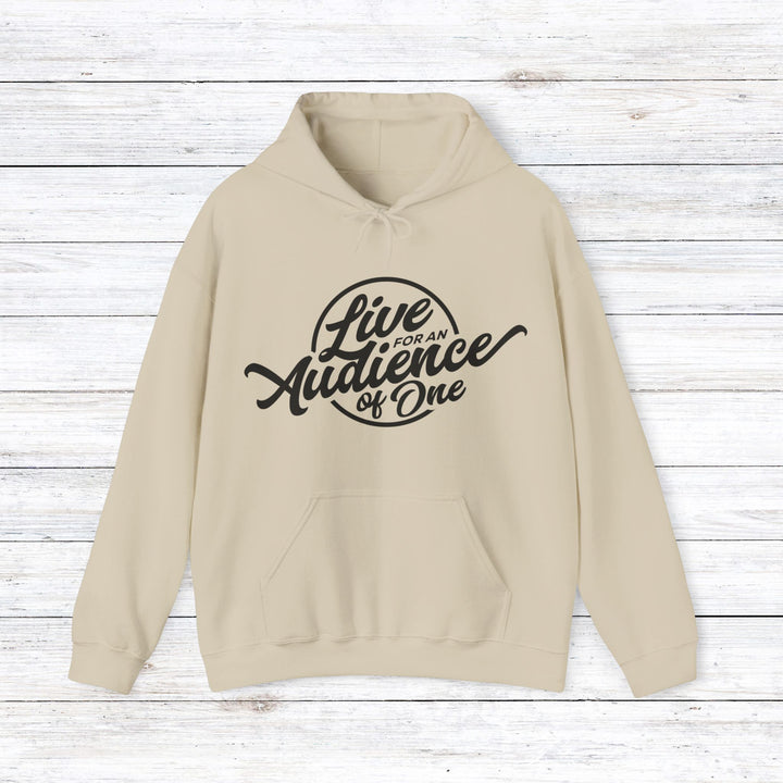 Audience of One Hoodie Hoodie Sand S 