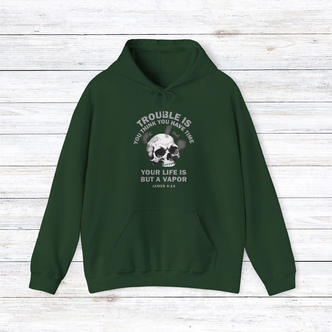 Life Is Vapor Hoodie Hoodie Forest Green S 