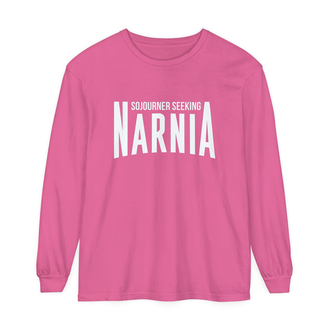 Sojourner Seeking Narnia Long Sleeve Shirt Long-sleeve Crunchberry S 