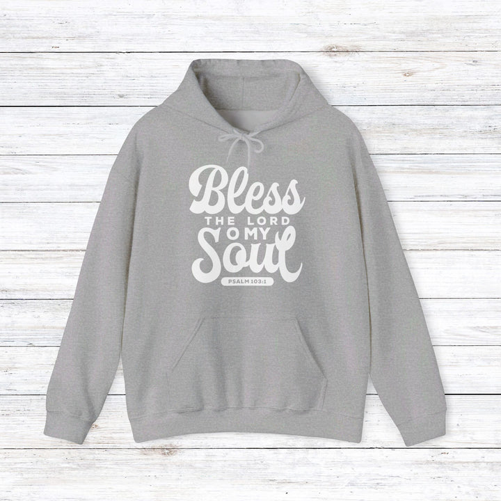 Bless The Lord Hoodie Hoodie Sport Grey S 