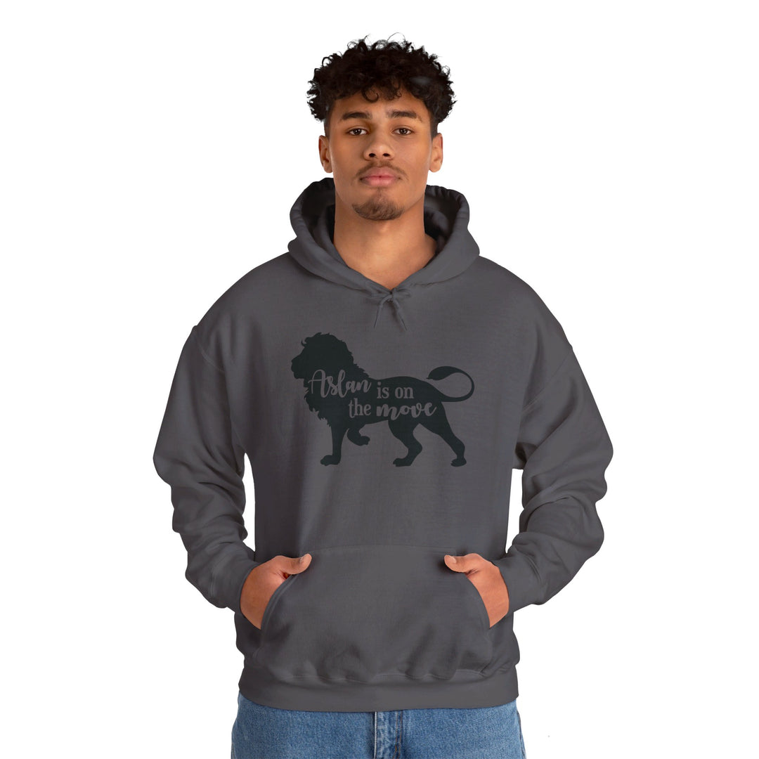 Aslan Is On The Move Hoodie Hoodie   