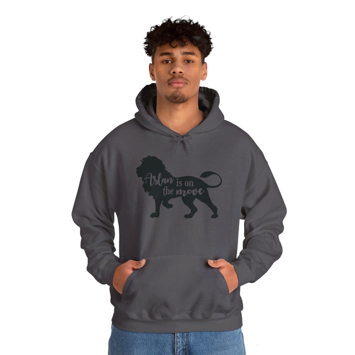 Aslan Is On The Move Hoodie Hoodie   