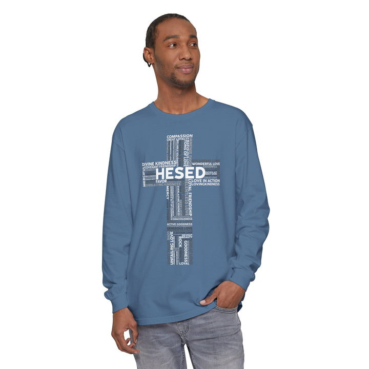 Hesed Cross Long Sleeve Shirt Long-sleeve   